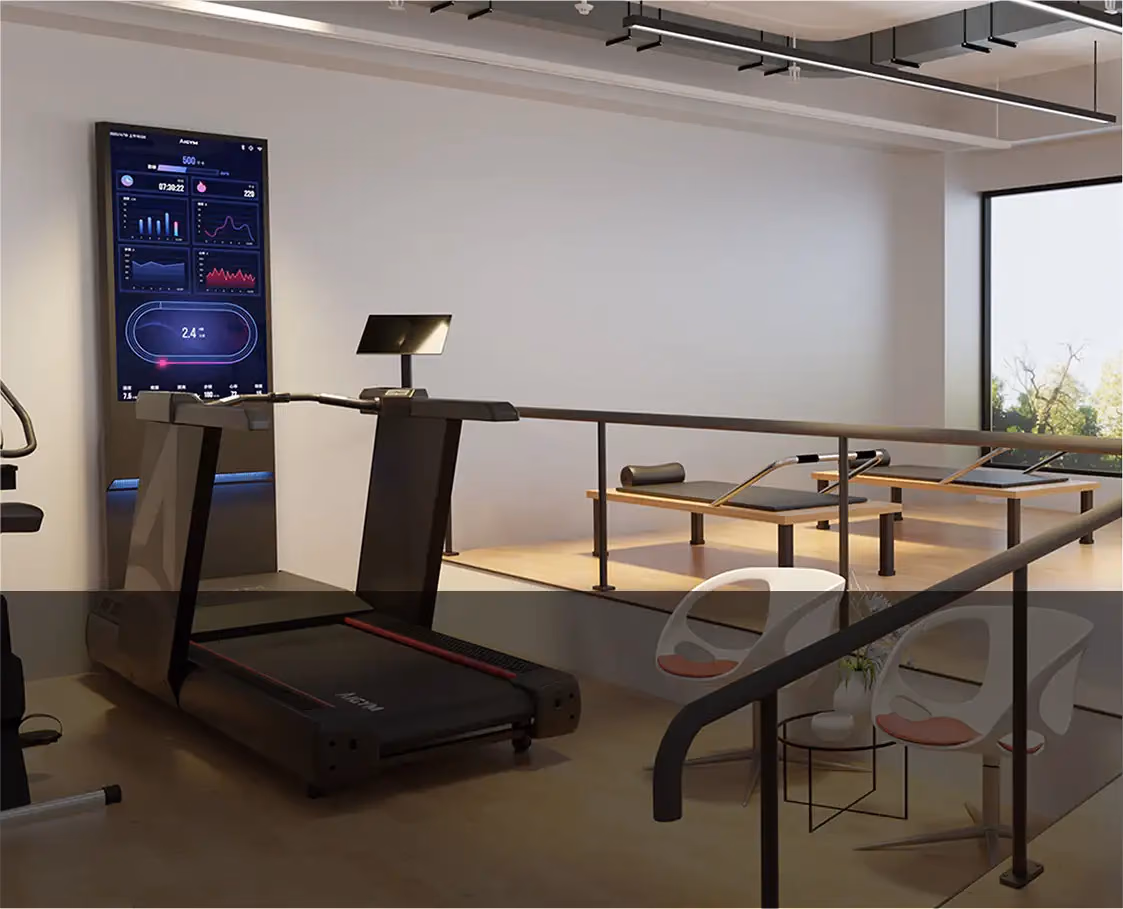 Visbody Creator600 im Einsatz in einer Einrichtung für Sportrehabilitation