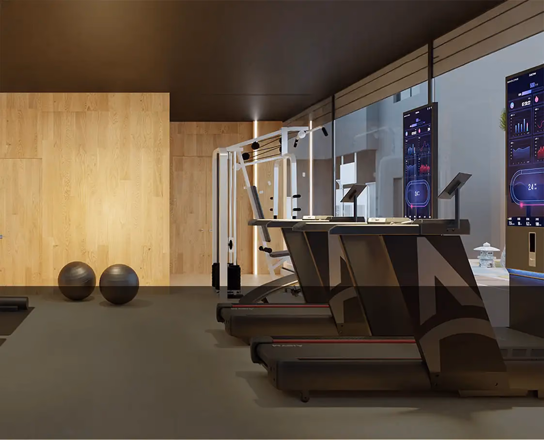 Visbody Creator600 in einem modernen Fitnessstudio