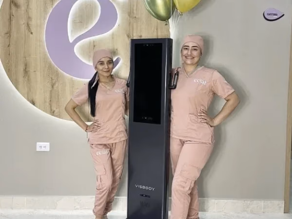 Visbody 3D-Körperscanner bei Glow Medicina Avanzada
